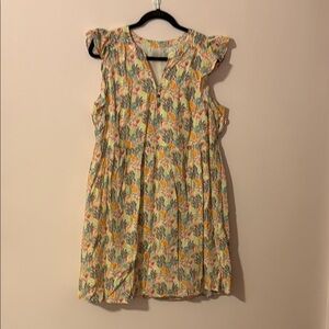 Floral Kids Dress - Multicolor